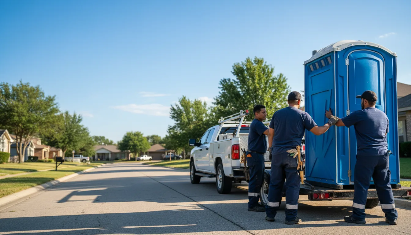 Portable Toilet Rental in Lone Jack, MO near me